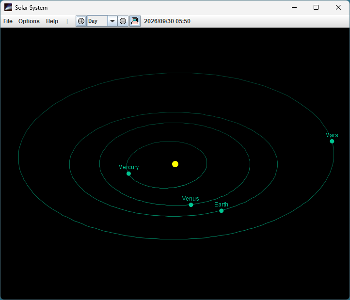 Solar system window
